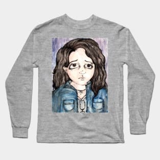 The Inaccurate Self-Portrait of a Madman Long Sleeve T-Shirt